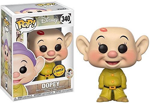 funko pop! disney snow white 340 dopey królewna śnieżka chase 1/6 ultra rare
