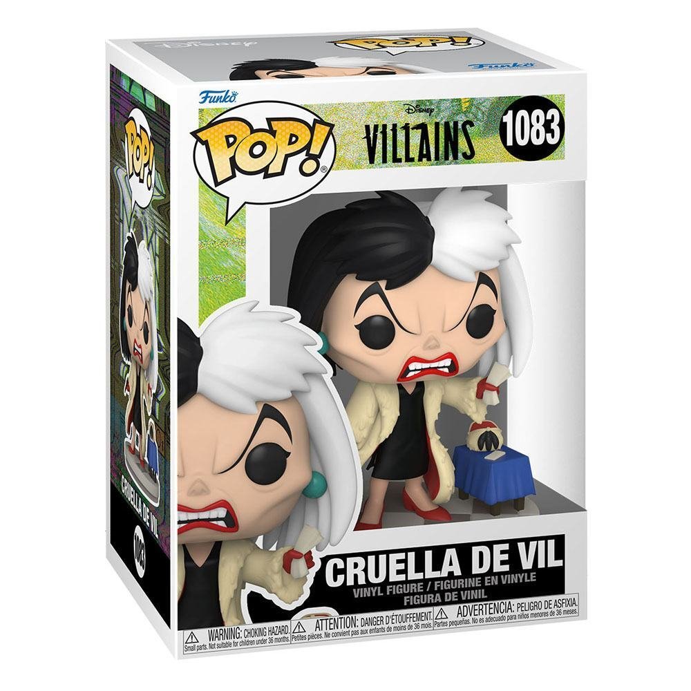 Zdjęcia - Figurka / zabawka transformująca Funko POP! Disney Villains, figurka kolekcjonerska, Cruella de Vil, 1083 