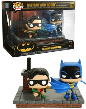 Funko POP, figurka kolekcjonerska Batman and Robin Comics Moments 281 2pa - Funko POP