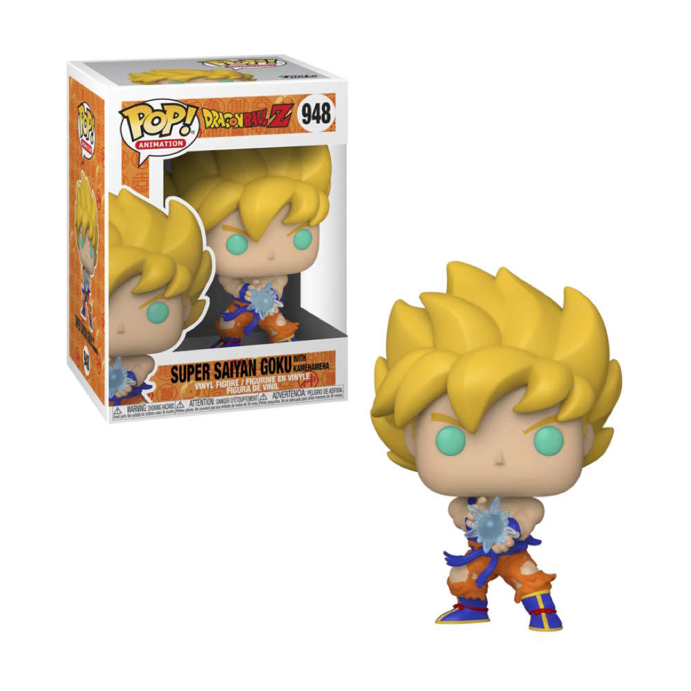 Funko Pop Dragon Ball Z Super Saiyan Goku With Energy Figure
