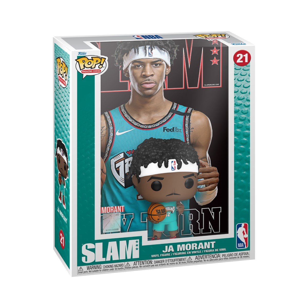 いいネット通販 - 全国送料無料でお届けします Funko Ja - Slam Cover: NBA kolekcjonerska, figurka POP!, スポーツ