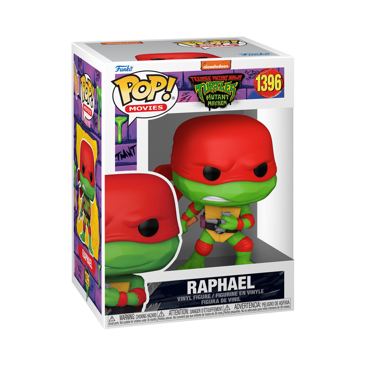 Zdjęcia - Figurka / zabawka transformująca Funko POP!, figurka kolekcjonerska, Teenage Mutant Ninja Turtles, Raphael 