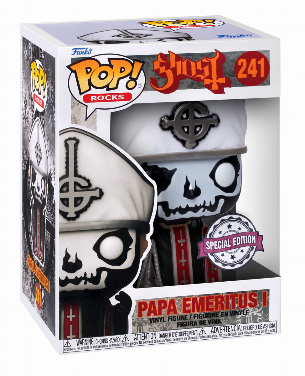 FUNKO POP, Figurka Papa Emeritus I Exclusive - Ghost - Funko POP ...