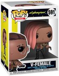 Funko POP! Games, figurka kolekcjonerska, Cyberpunk, V-Female, 591 - Funko POP!
