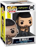 Funko POP! Games, figurka kolekcjonerska, Cyberpunk, V-Male, 588 - Funko POP!