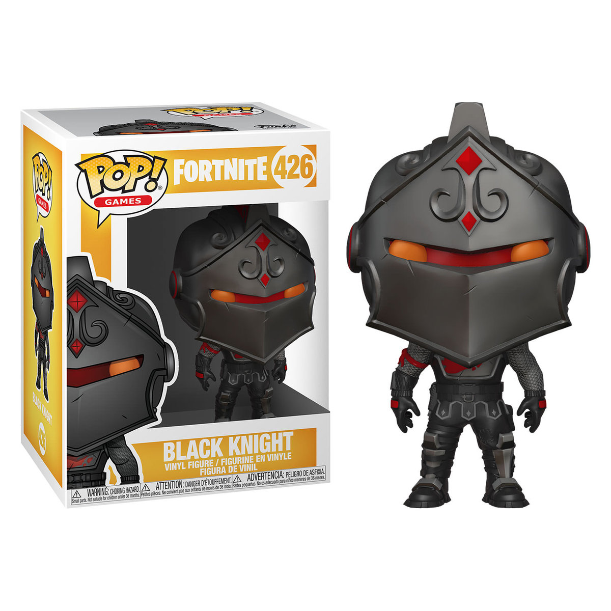 funko pop フォートナイト　ブラックナイト　426 Funko POP! Games, figurka kolekcjonerska, Fortnite, Black