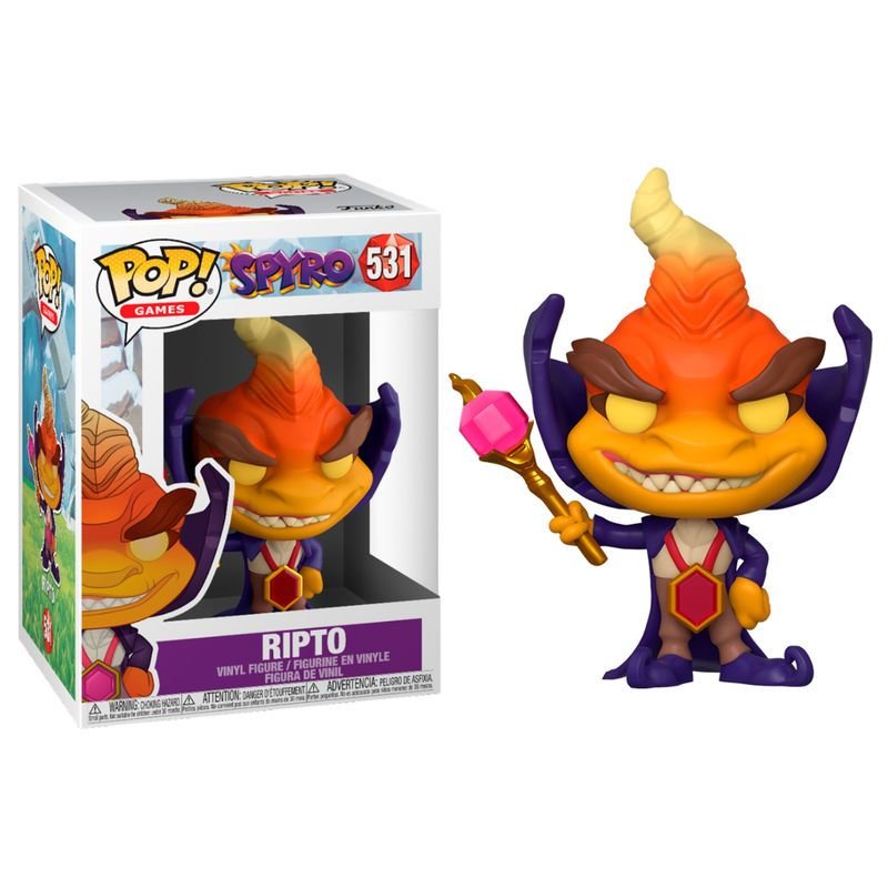 Funko POP! Games, figurka kolekcjonerska, Spyro, Ripto, 531