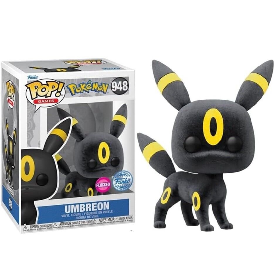 funko pop! games pokemon umbreon flocked exclusive (948) figurka ...