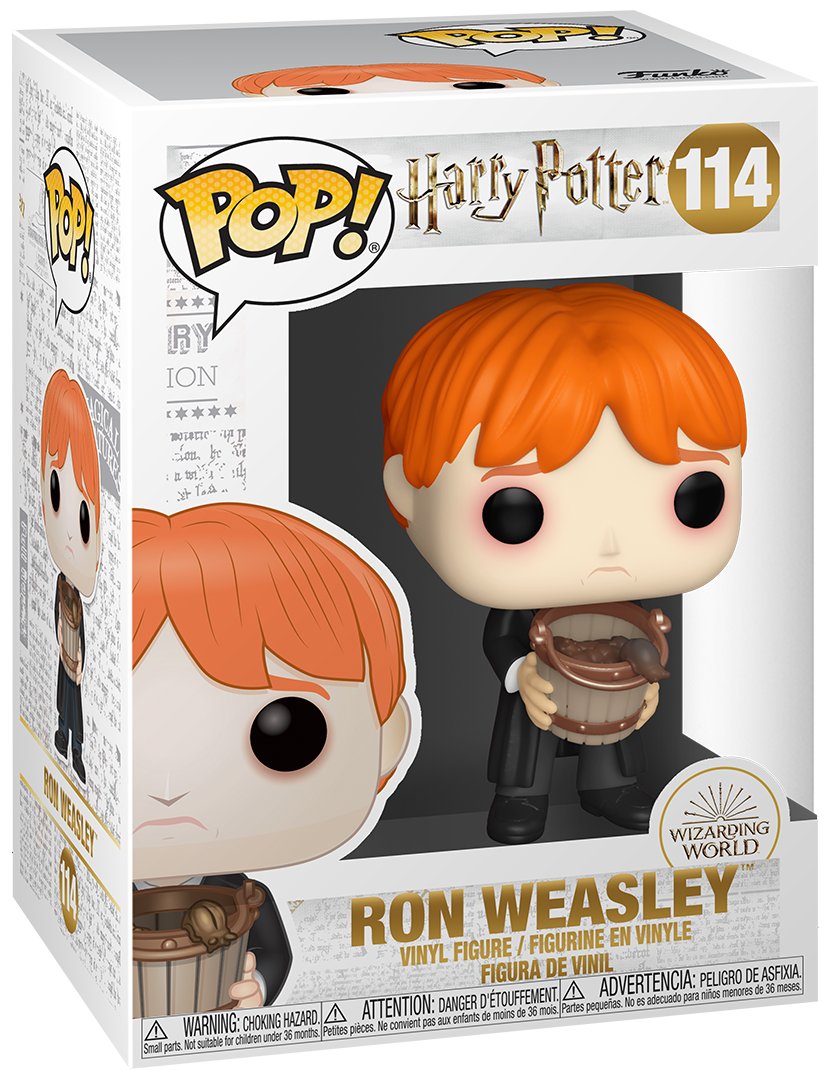 Funko POP! Harry Potter, figurka kolekcjonerska, Ron Weasley, Wizarding World, 114