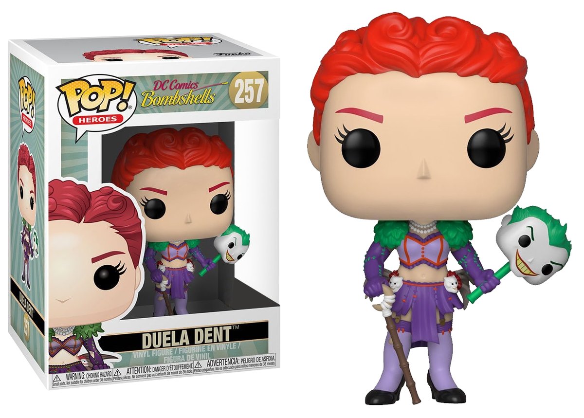 Funko POP! Heroes, figurka kolekcjonerska, DC Bombshells, Duela Dent, 257