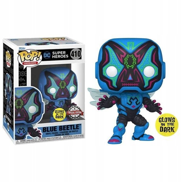 Funko Pop! Heroes - DC Super Heroes - Blue Beetle (Glow In The Dark