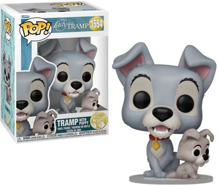 Funko POP! lady and the tramp disney 1554 tramp with