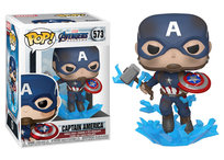 Funko POP! Marvel, figurka kolekcjonerska, Avengers Endgame, Capitan America, 573