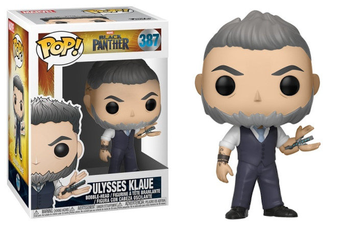 Funko POP! Marvel, figurka kolekcjonerska, Black Panther, Ulysses Klaue, 387