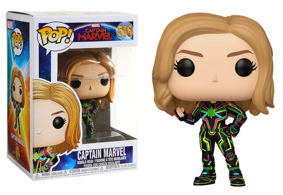 Funko POP! Marvel, figurka kolekcjonerska, Captain Marvel, 516