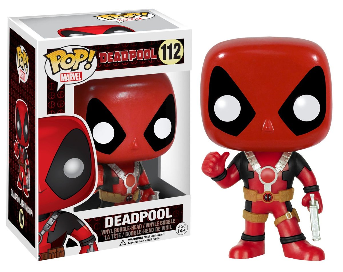 Funko POP! Marvel, figurka kolekcjonerska, Deadpool, 112