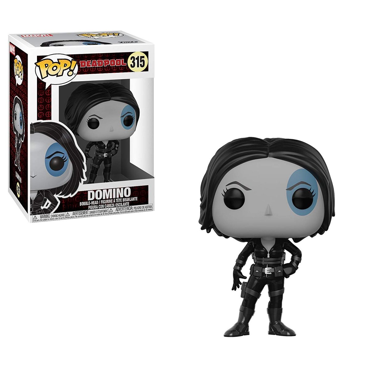 Funko POP! Marvel, figurka kolekcjonerska, Deadpool, Domino, 315