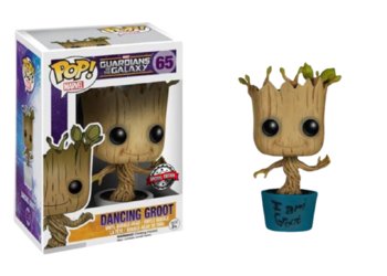 Funko POP! Marvel, figurka kolekcjonerska, Guardians Of The Galaxy, Groot, Specjalna Edycja, 65 - Funko POP!