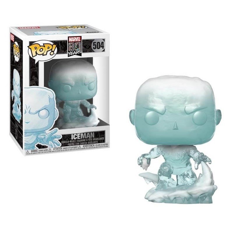 ICEMAN ハオキュー  HOW Funko POP! Marvel, figurka kolekcjonerska, Marvel 80th