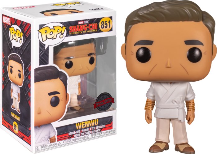 Funko POP! Marvel, figurka kolekcjonerska, Shang-Chi, Wenwu, Specjalna Edycja, 851