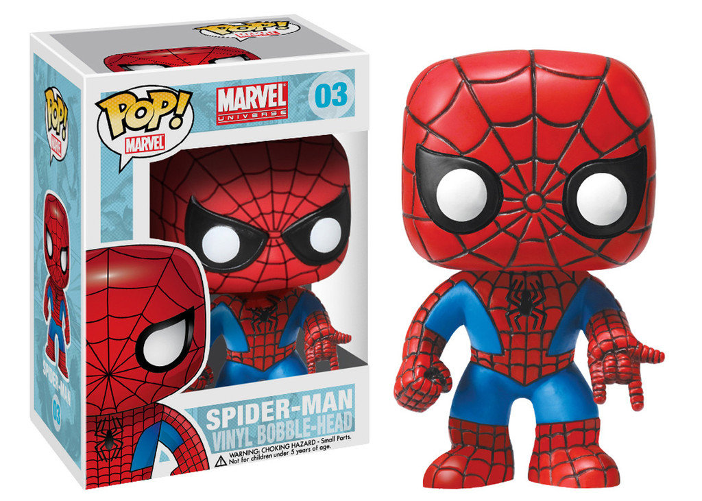 Zdjęcia - Figurka / zabawka transformująca Funko POP! Marvel, figurka kolekcjonerska, Spider-Man, 03 