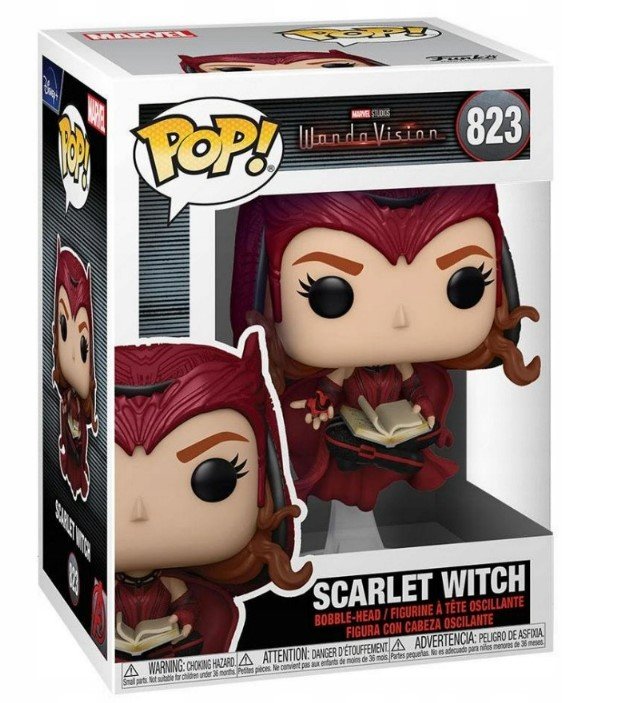 Funko POP! Marvel, figurka kolekcjonerska, Wanda Vision Funko POP! Marvel, figurka kolekcjonerska, Wanda Vision