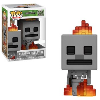 Funko POP, Minecraft, figurka (Games) Minecraft Skeleton W/ Fire - Funko POP