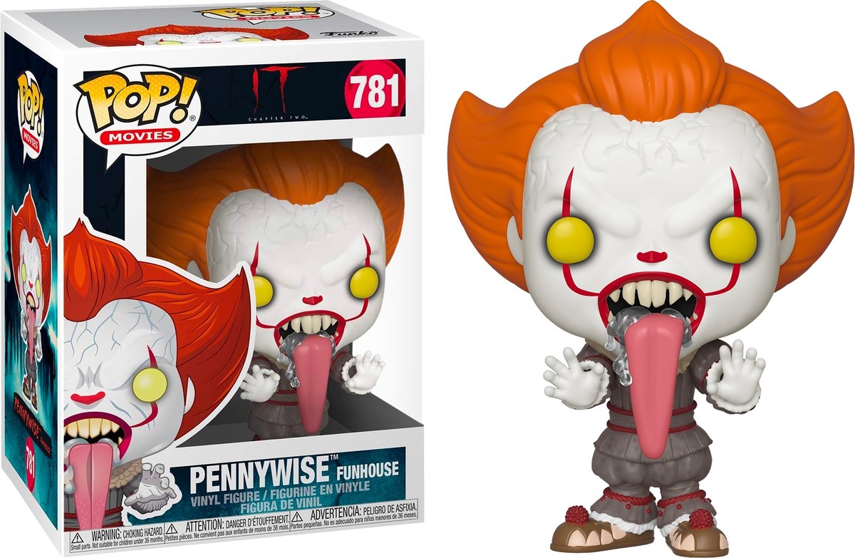 Funko POP! Movies, figuka kolekcjonerska, It, Pennywise, 781