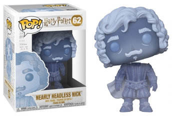 Funko, POP Movies, figurka Harry Potter Nearly Headless Nick (Blue Trans) - Funko POP