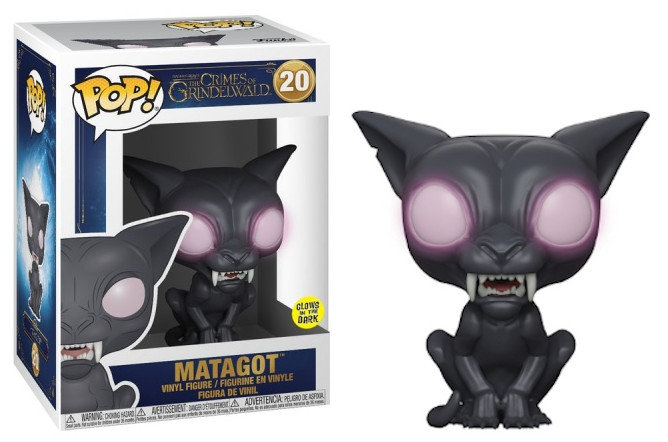 Funko POP! Movies, figurka kolekcjonerska, Fantastyczne zwierzęta 2, Matagot, Glow, 20