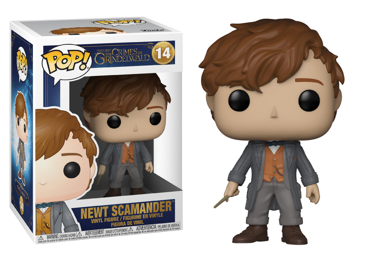 Funko POP! Movies, figurka kolekcjonerska, Fantastyczne zwierzęta 2, Newt Scamander, 14