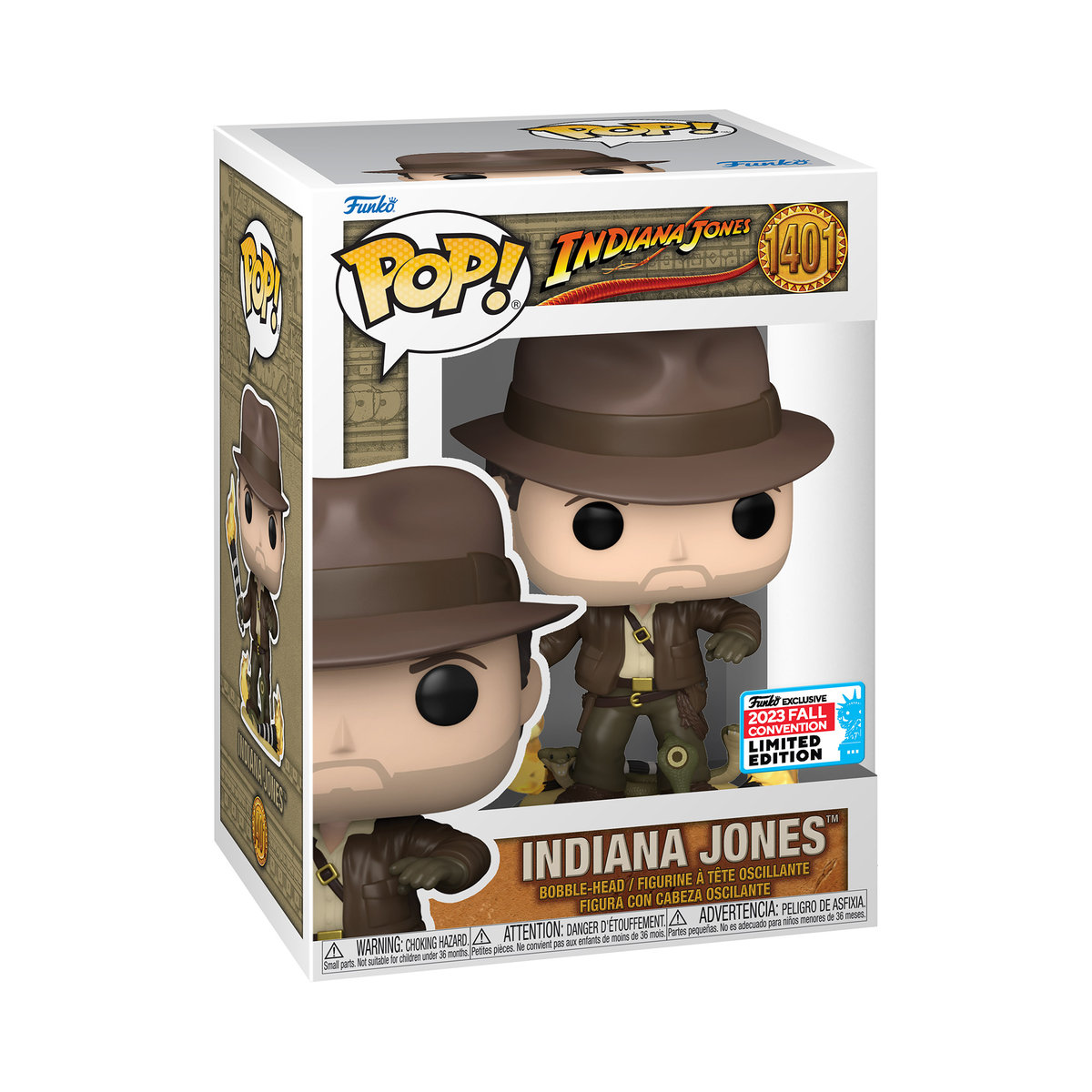 Фото - Фігурки / трансформери Funko POP! Movies, figurka kolekcjonerska, Indiana Jones, Limited Edition, 