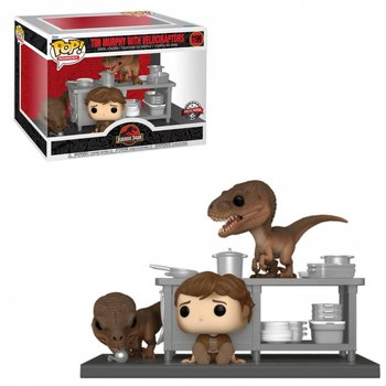 Funko POP! Movies, figurka kolekcjonerska, Jurassic Park, Tim Murphy with Velociraptors, 1199 - Funko POP!