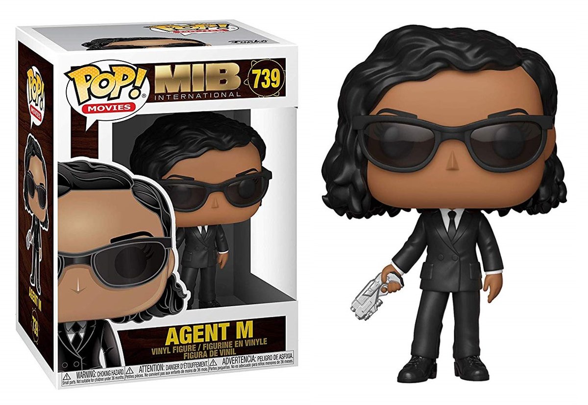 Funko POP! Movies, figurka kolekcjonerska, Men In Black, Agent M, 739