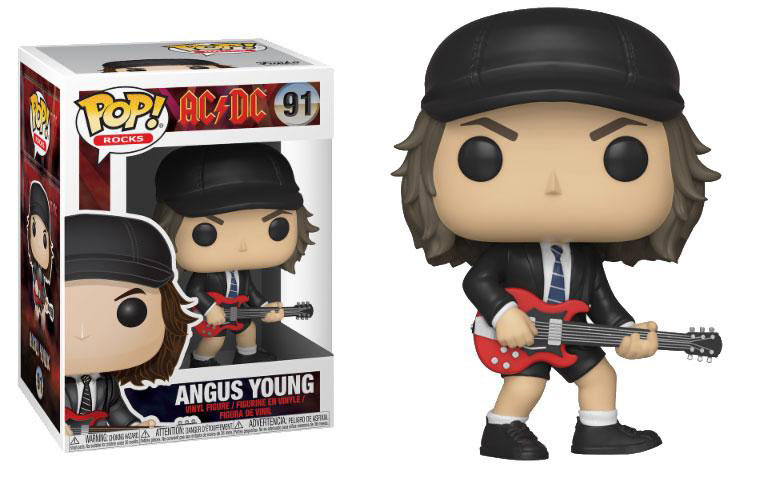 Funko POP! Rocks, figurka kolekcjonerska, AC/DC, Angus Young, 91