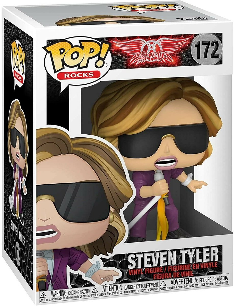 Funko POP! Rocks, figurka kolekcjonerska, Aerosmith, Steven Tyler, 172