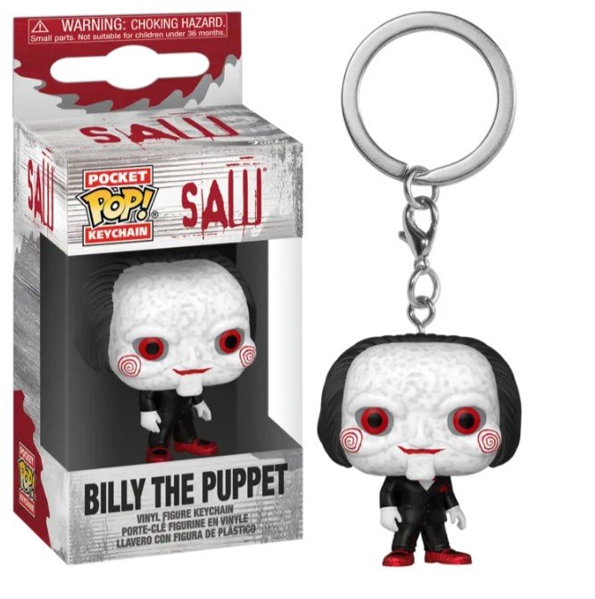 funko pop! saw figurka breloczek billy the puppet - Funko POP