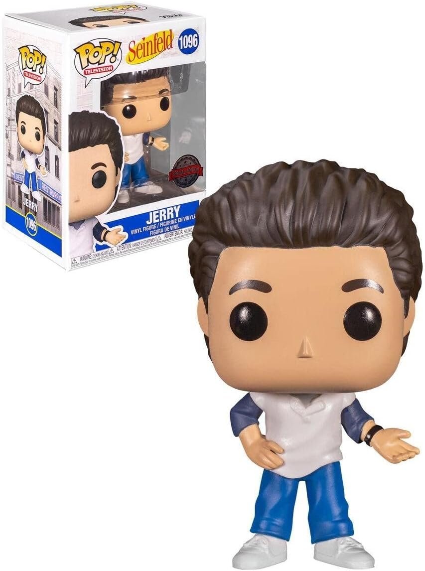 Funko POP! Jerry Seinfeld - Vinyl Figur 9,5cm Für Sammler & Fans