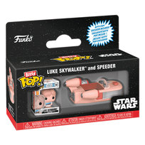 funko pop! star wars bitty pop ride speeder with luke Funko POP!