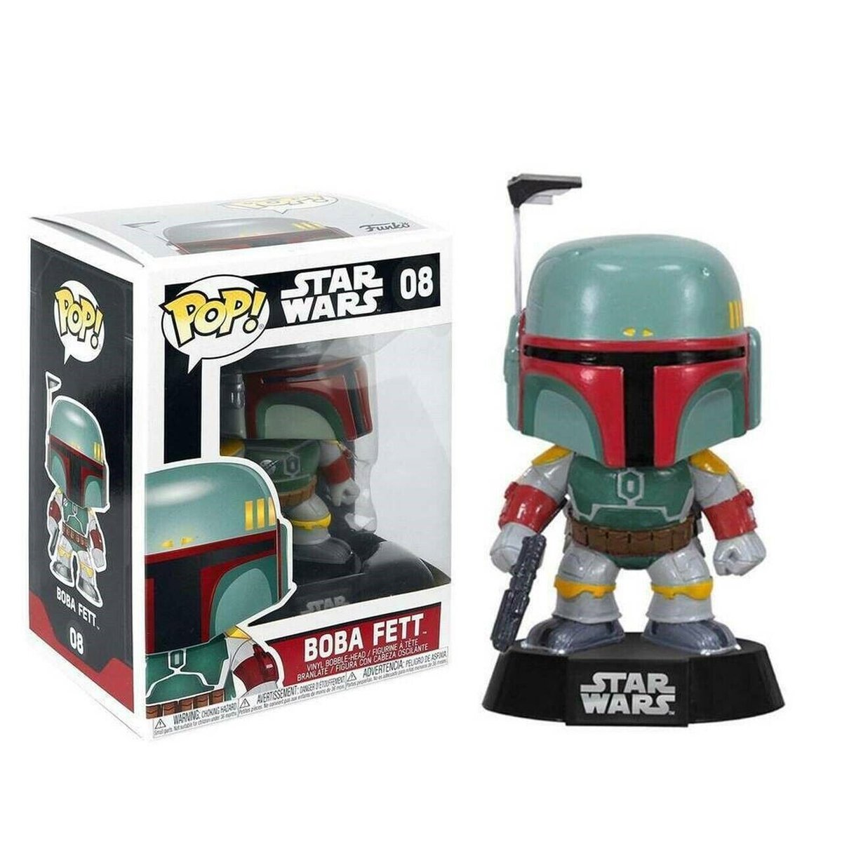 Funko POP! Star Wars, figurka kolekcjonerska, Boba Fett, 08