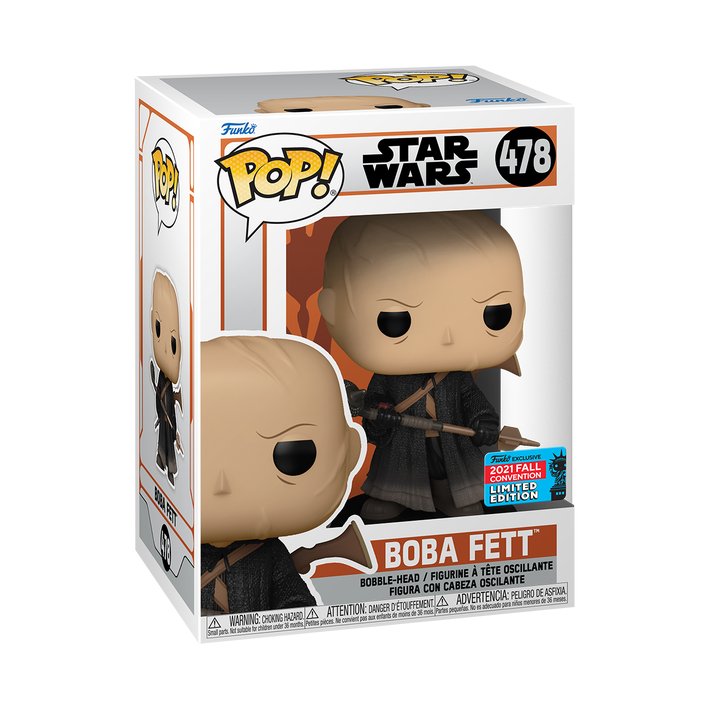 Funko POP! Star Wars, figurka kolekcjonerska, Boba Fett, Limitowana Edycja, 478