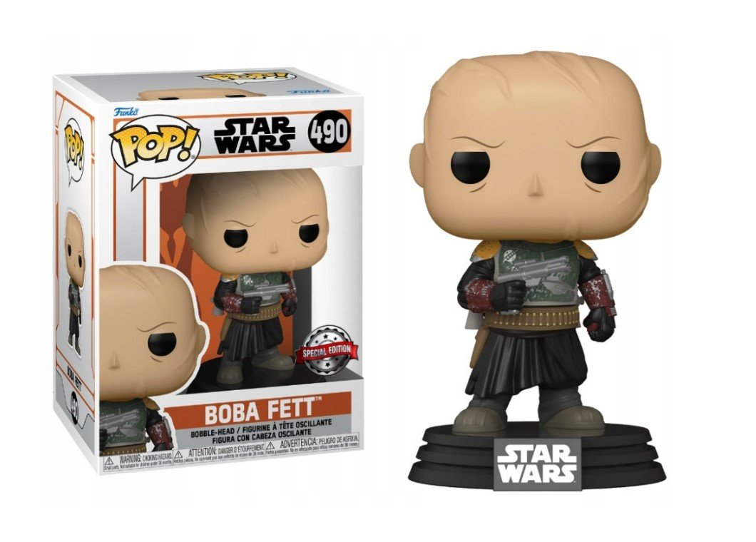 Фото - Фігурки / трансформери Funko POP! Star Wars, figurka kolekcjonerska, Boba Fett, Specjalna Edycja, 