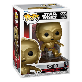 Funko POP! Star Wars, figurka kolekcjonerska, C3P0, 609 - Funko POP!