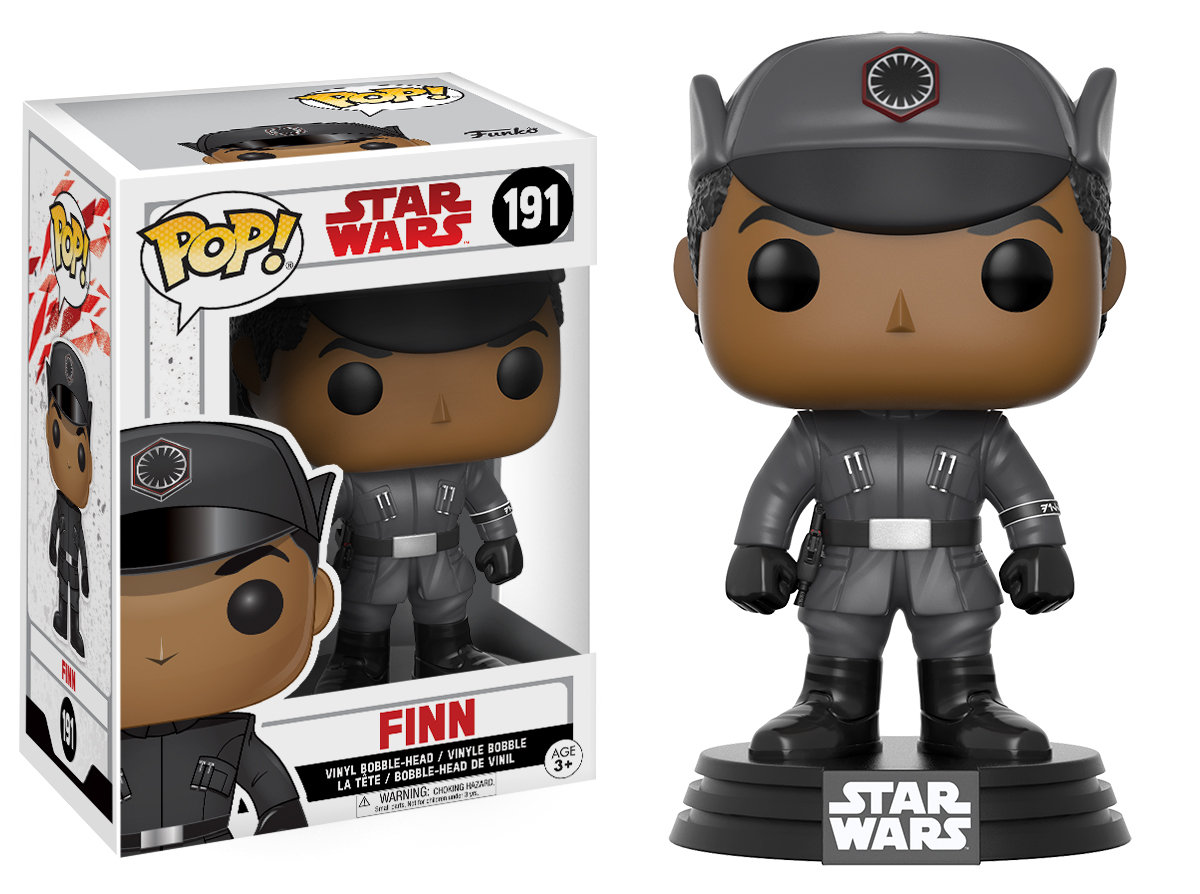 Funko POP! Star Wars, figurka kolekcjonerska, Finn, 191