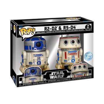 Funko POP! Star Wars, figurka kolekcjonerska, R2-D2&R5-D4, 2 pack - Funko POP!