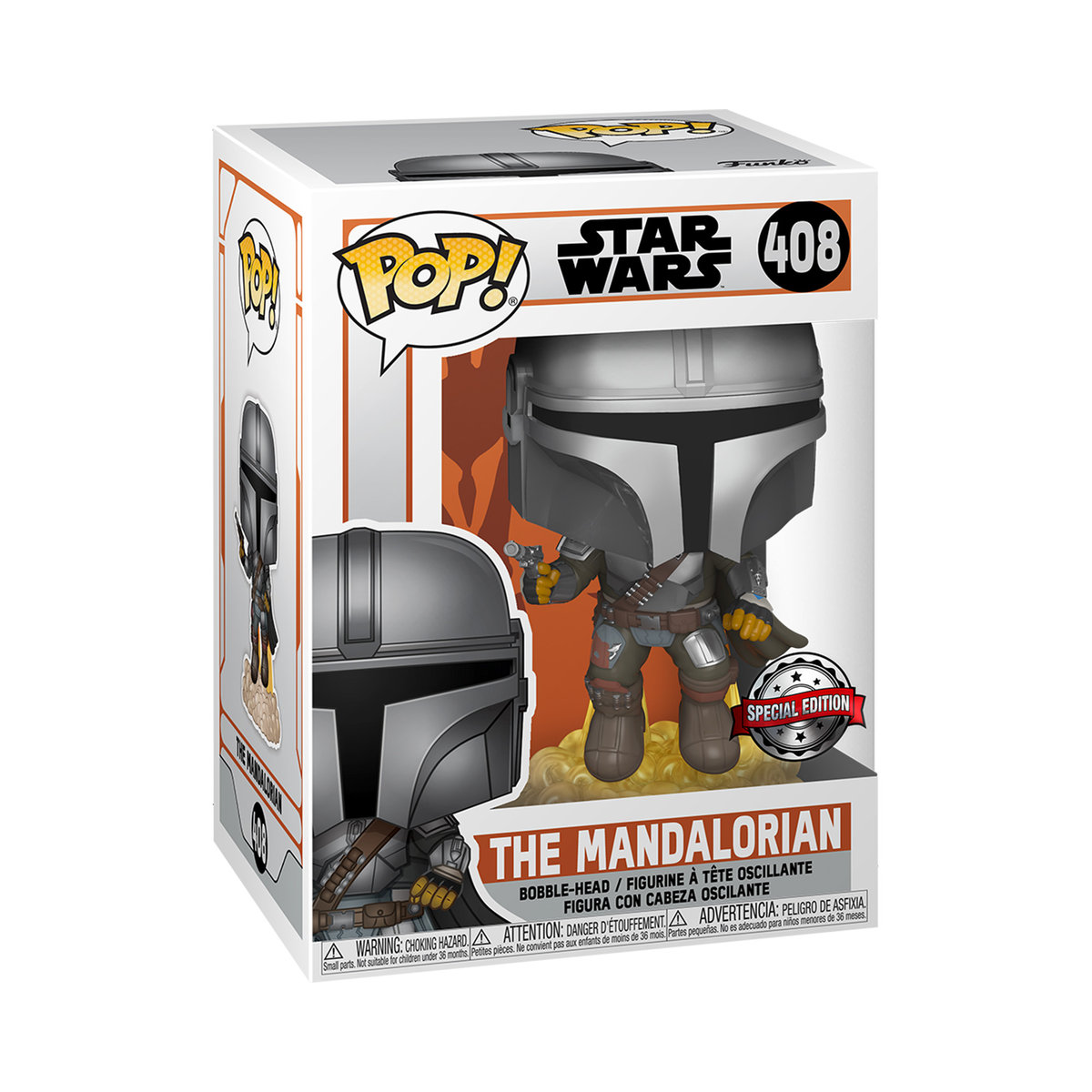 Zdjęcia - Figurka / zabawka transformująca Funko POP! Star Wars. The Mandalorian, figurka kolekcjonerska, Specjalna E 