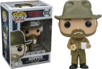 Funko POP! Stranger Things, figurka kolekcjonerska, Hopper, 512 Funko POP!