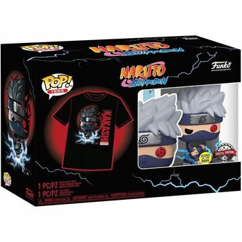 Funko POP! & Tee, zestaw,  Anime, Naruto, Kakashi, Glow, M - Funko POP!