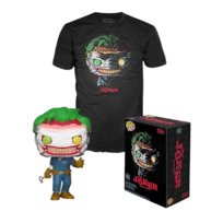 Funko POP! & Tee, zestaw, DC Comics, The Joker, M
