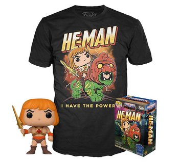 Funko POP! & Tee, zestaw, Masters of the Universe, He-Man, M - Funko POP!